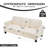 84'' Linen Upholstered 3-Seater Sofa-698186992
