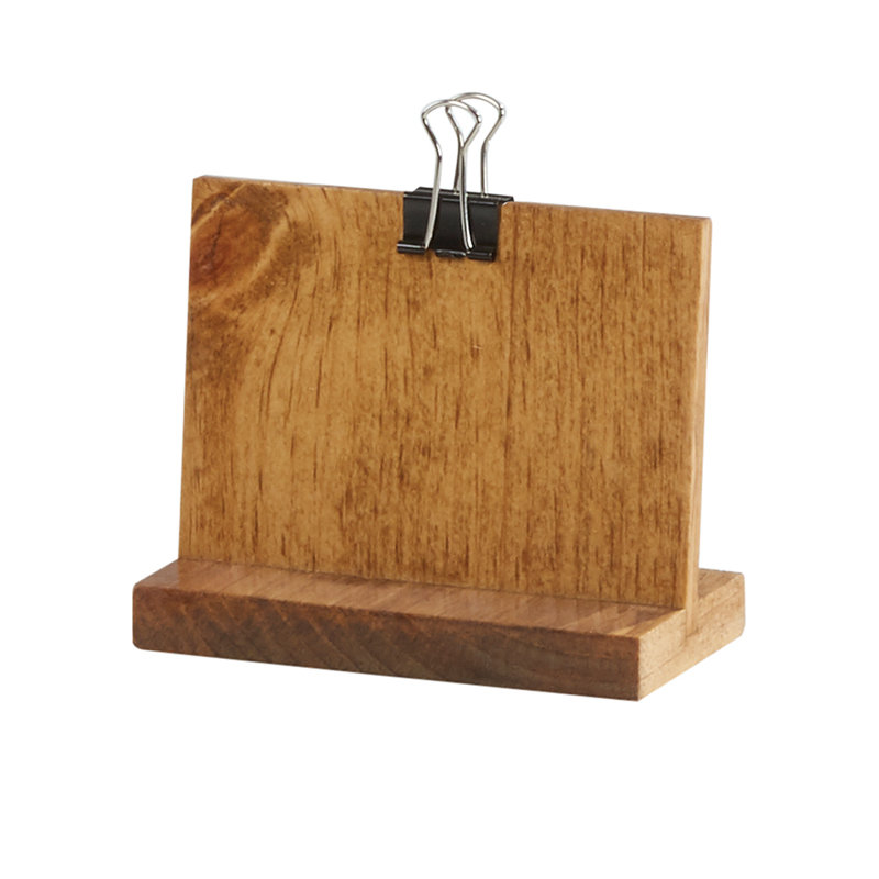 Madera Clipboard Menu Holder
