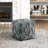16"X16"X16" Multi-Color Fabric Pouf, Non-Slip, Fully Assembled Pouf In Multi-Color, 100% Content-606953274