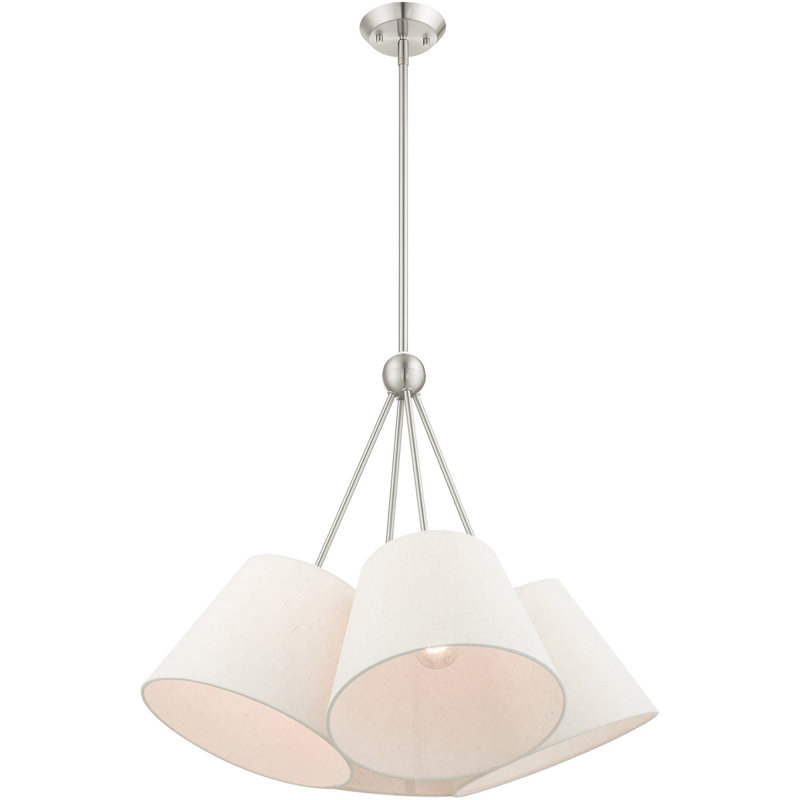 Lustre Cassandre, Gruau, Nickel brossé
