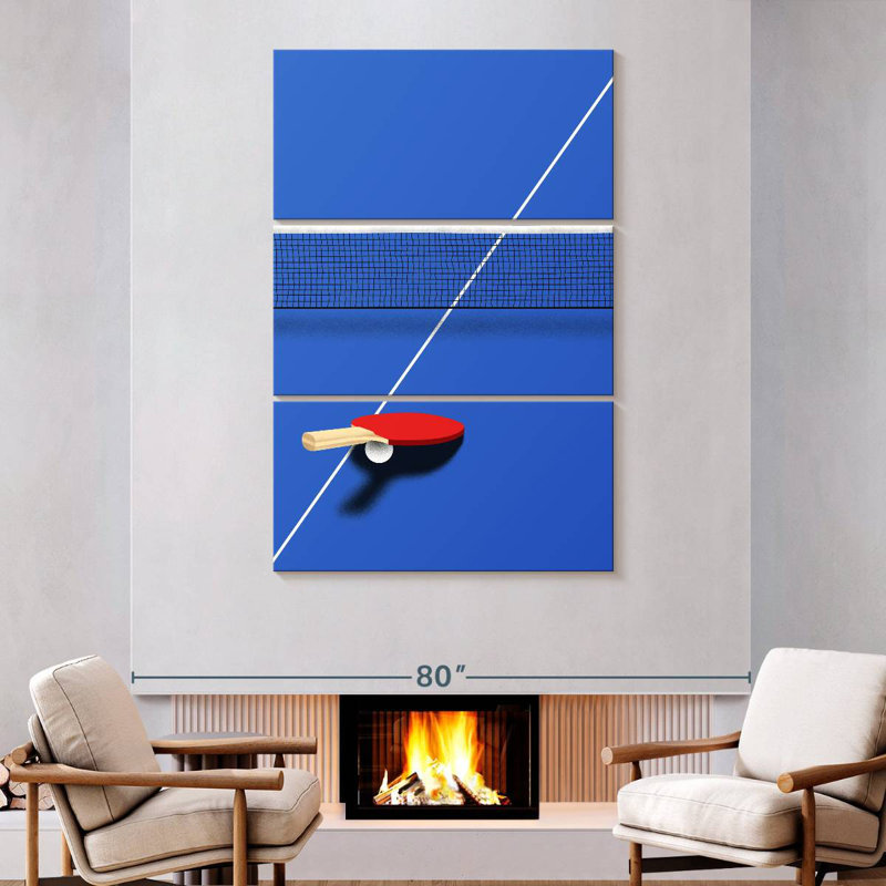 Pingpong Sireci, H 74 po x l 48 po