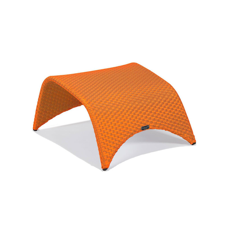 Malibu Stack Lounge Ottoman, Orange