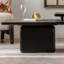 Ensemble de tables basses carrées de style rétro (ensemble de 2)-1176553245