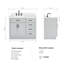 Meuble-lavabo simple en bois massif 42 po Tidworth avec plateau en quartz blanc 1,5 po-1737551894-1737551880-1704940751