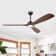 60" 3 - Blade Propeller Ceiling Fan With LED Lights And Remote Control