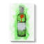 Green Gin Bottle - Wrapped Canvas-61887193