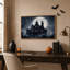 Art mural sur toile Spooky Gothic House-1773583066