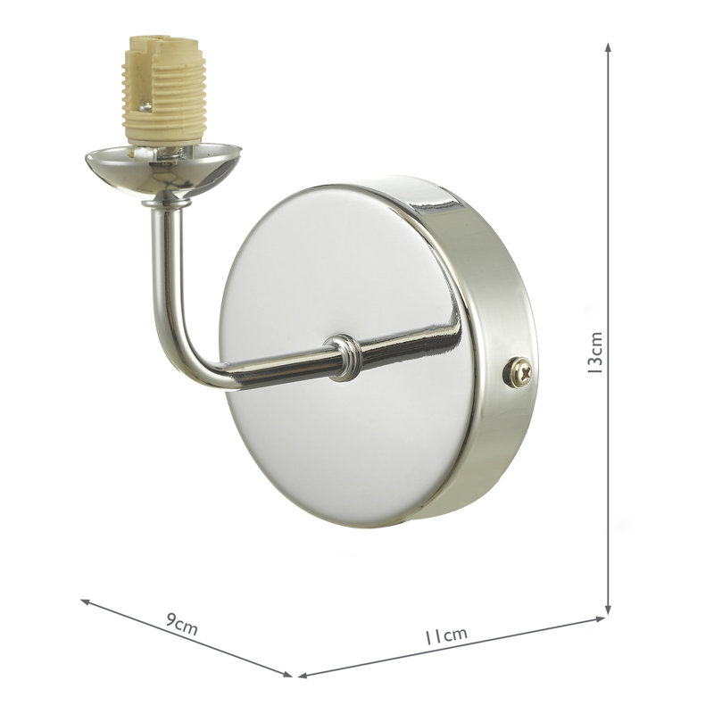 Wall Light, Polished Chrome