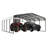 Steel Carport, Galvanized Multiple Sizes-93456948-105356539