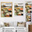 «Green and Beige Transcendant Reality III», reproduction d'art sur toile-88534603-88534606