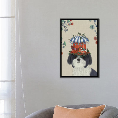 « a milliner dog series : shih tzu ii », reproduction d’impression sur toile