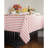 Capri Ticking Stripe - 100% Pure Linen Tablecloth-877432830-877432704