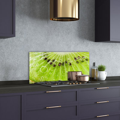 Abishai 50cm W x 100cm L Glass Peel and Stick Panel