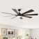 Vaczon 72" 8-Blade Modern Ceiling Fan with Dimmable 3CCT LED Lights and Remote Control