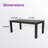 Guthrie 71.7" L Aluminum Outdoor Dining Table
