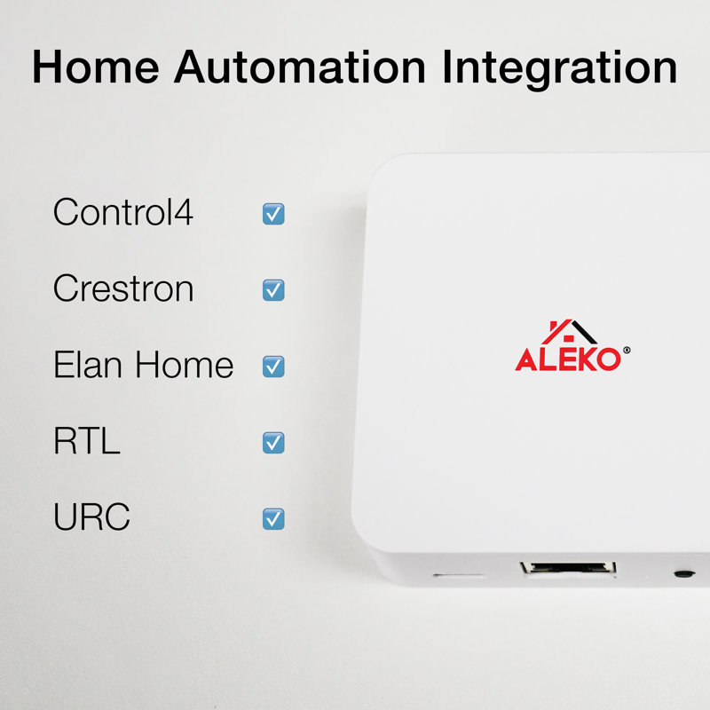 ALEKO White Wi-Fi Smart Hub for Motorized Patio Awnings