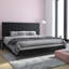 Lit tapissier standard à profil bas Sarena-1763164890