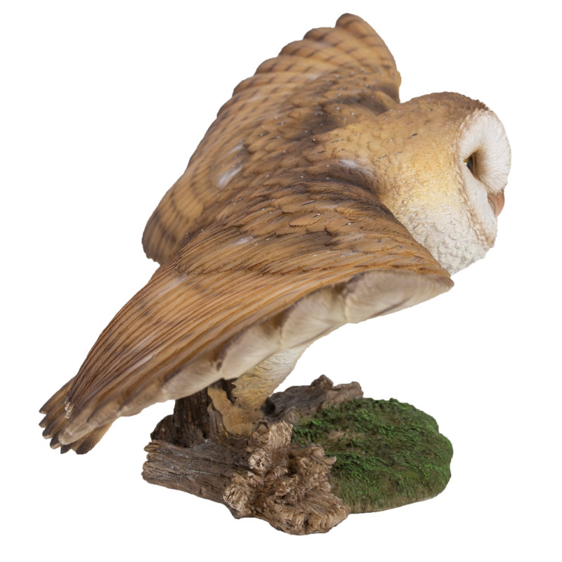 Barn Owl Flying Statue