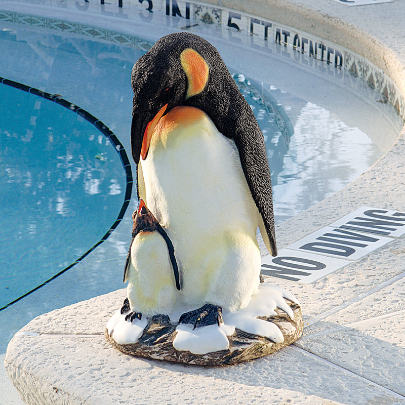 Statue de pingouins