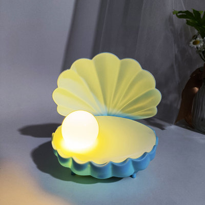 Sweet Dream Pearl Mussel  Small Night Lights Glowing Children's DIY Toys Hand-made Atmosphere Lamp