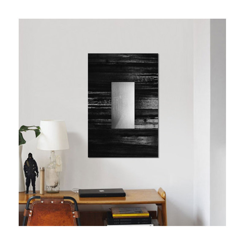 «Silver», reproduction d'art sur toile, H 12 po x l 8 po x P 0,75 po
