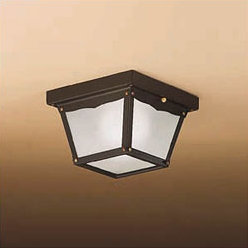 Plafonnier encastré 1 lumière 7,5 po Siglerville, Peint en noir