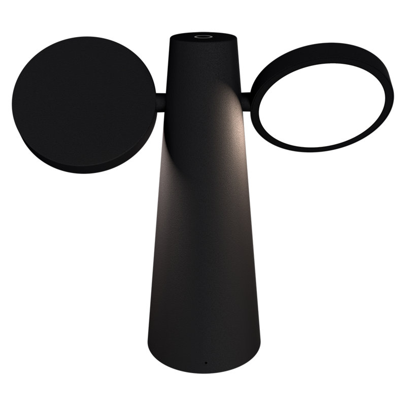 Oto LED Outdoor Table Lamp, Liquorice