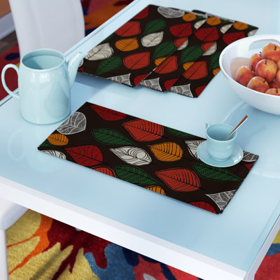 Zeman Polyester Floral Square Napkin