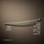 Expanse 72" Adjustable Curved Fixed Shower Curtain Rod-7378274