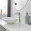 Robinet de lavabo vasque de salle de bain à poignée simple avec drain-70475571
