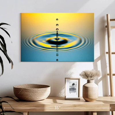 Goutte d'eau illuminée Alvord