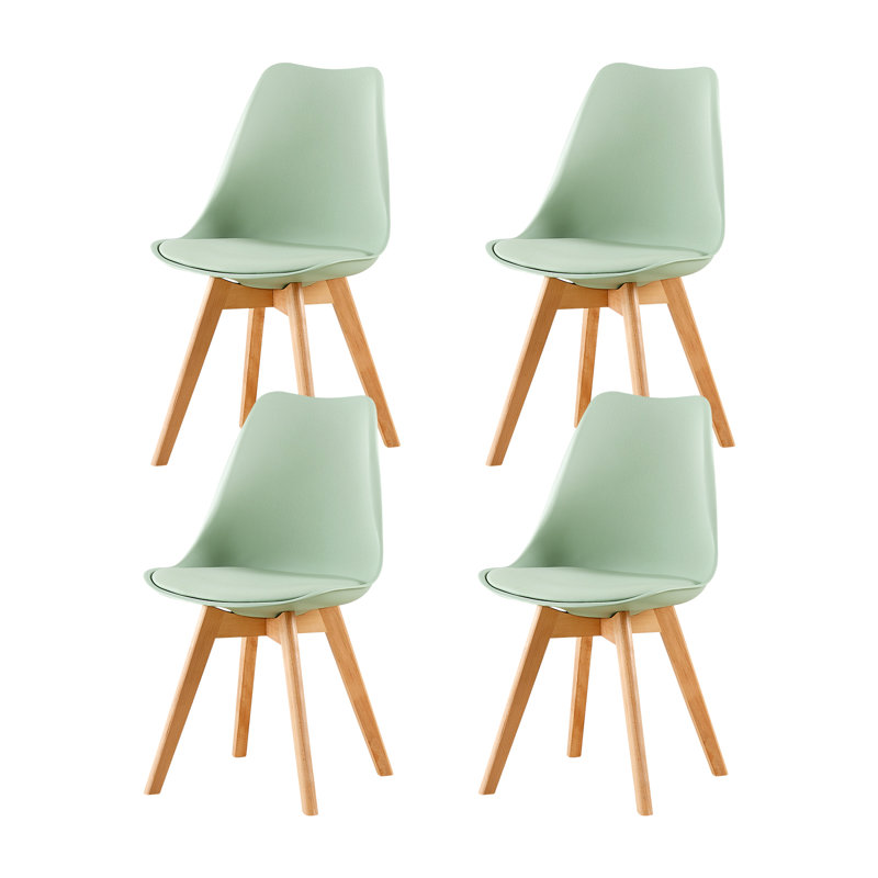 Nero Upholstered Dining Chair, Tea Green