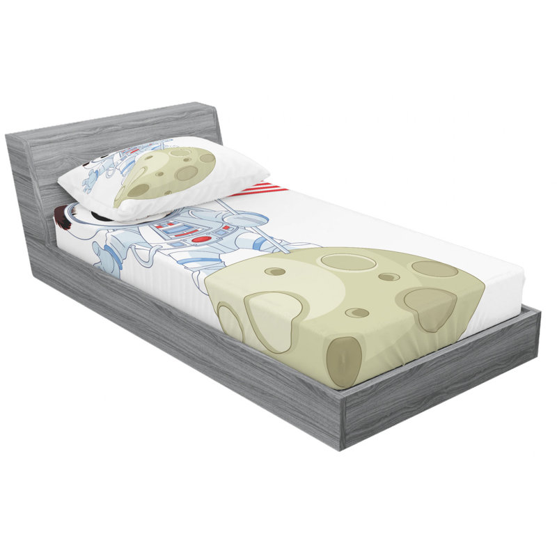 Microfiber Sheet Set, Twin XL Sheet Set with Fitted Sheet