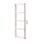 Slim 5-Tier Plastic Storage Cart with Wheels – Multi-Functional Storage Organizer