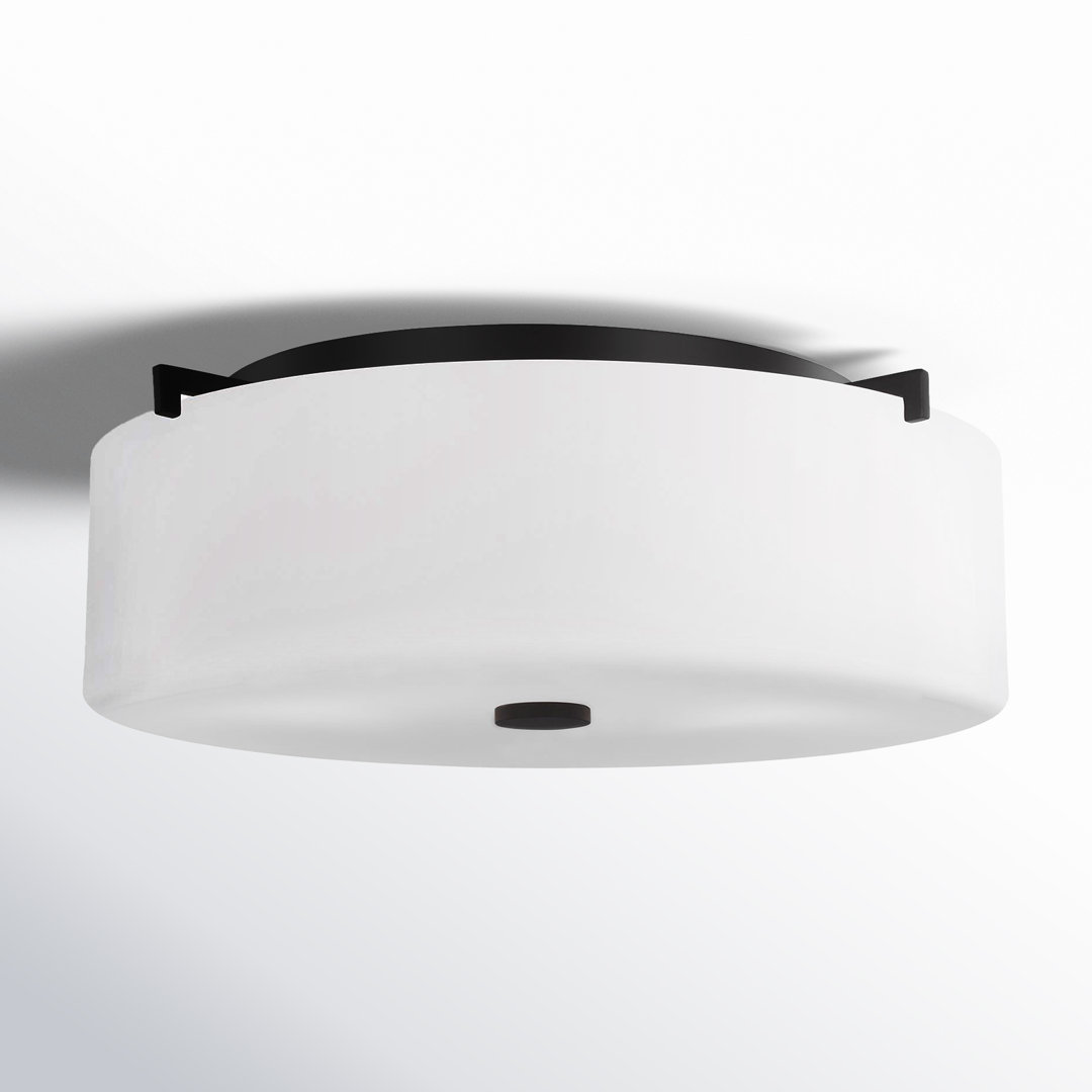 Spencer Glass Flush Mount Joss & Main 