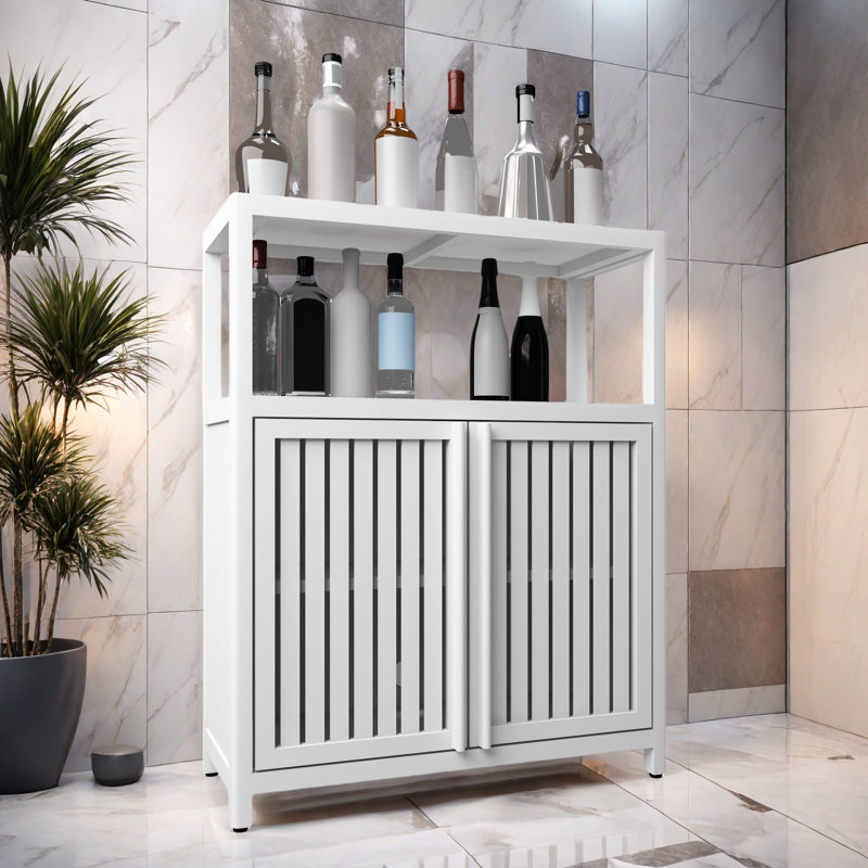 Meuble de rangement grande capacité en bambou