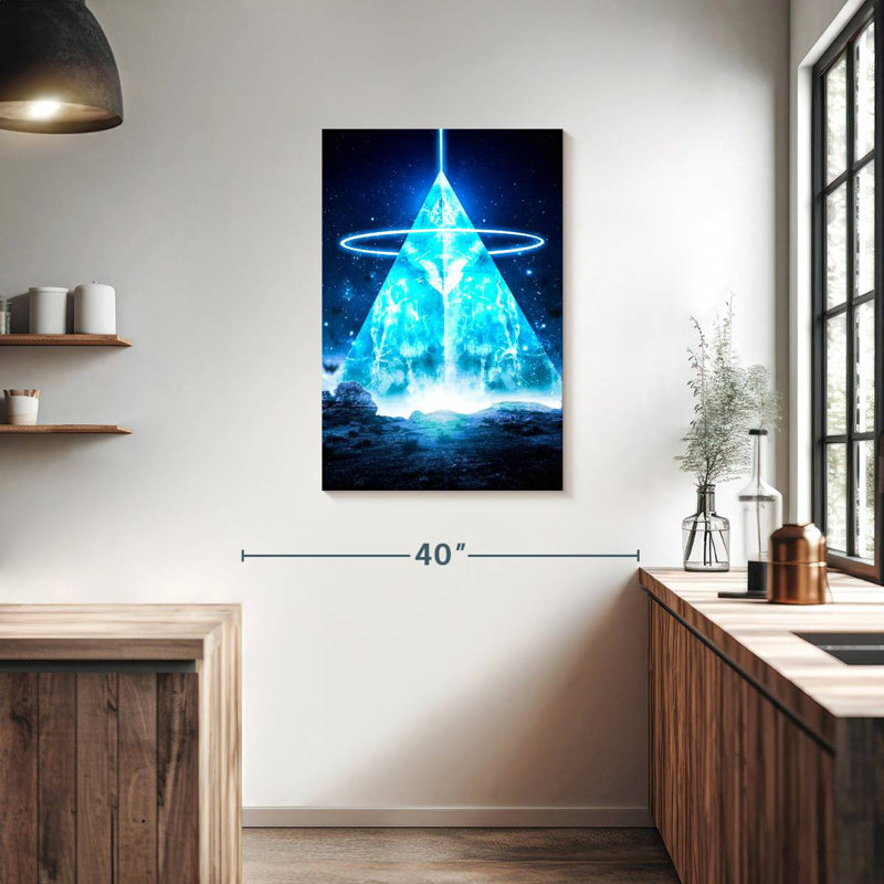Kelan Higher Powers, 36" H x 24" W