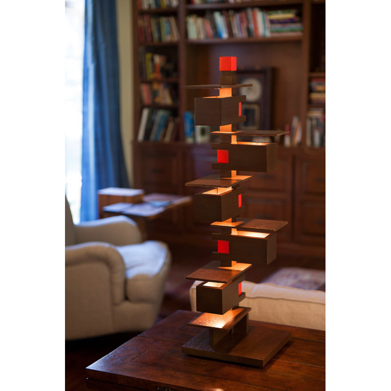 Taliesin Table Lamp, Walnut