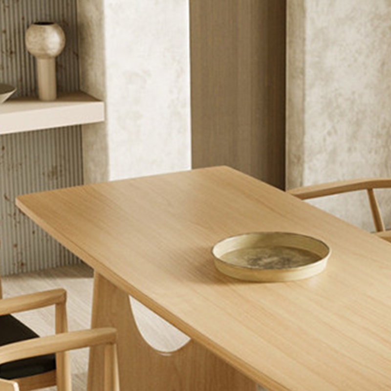 Table de salle à manger unique et élégante, H 29,52 po x L 70,86 po x l 31,49 po