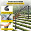 Rampe en fer noire pour garde-corps de jardin-61694618