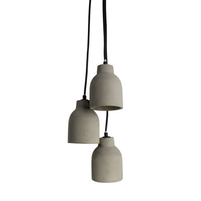 Luminaire suspendu cascade 3 lumières I