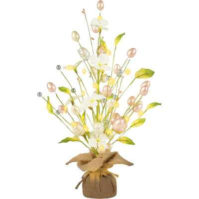 Décorations de Pâques, décoration de table en forme d'œuf artificiel de Pâques avec des ornements délicats, pour la fête de mariage, décoration de printemps et d'été