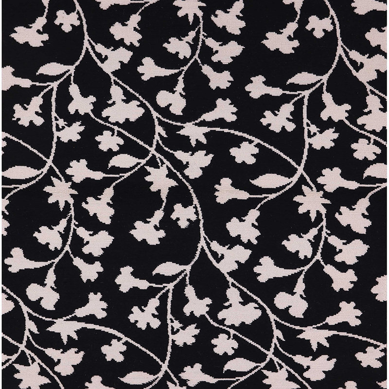 Floral Indoor Rug, Square 5'