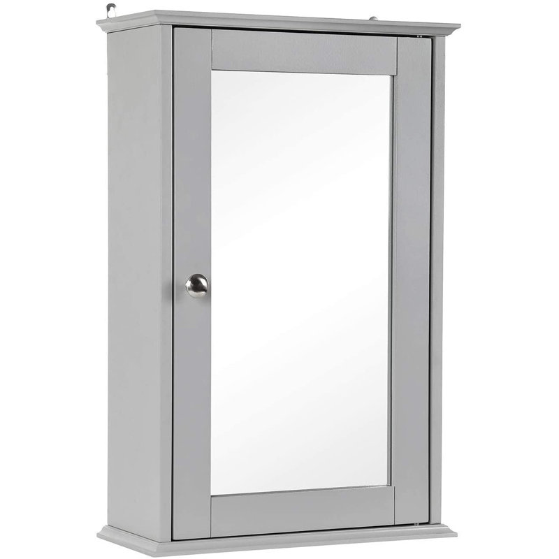 Knouse Solid Wood Bathroom Cabinet