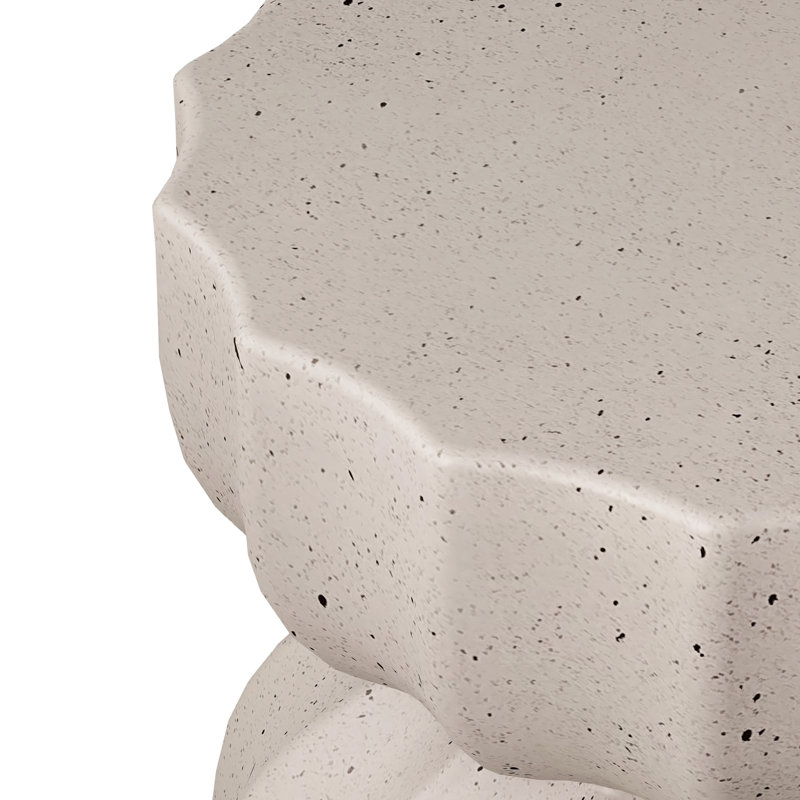 Table basse blanche moderne et imperméable blanche 2Pc, Blanc