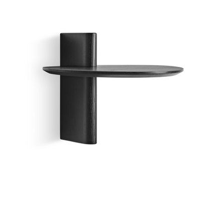 Sidekick Circle Solid Wood Floating Shelf