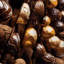 Tapisserie murale Desserts chocolat truffes-133650809