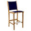 St. Tropez 28" Teak Patio Bar Stool-1392385646