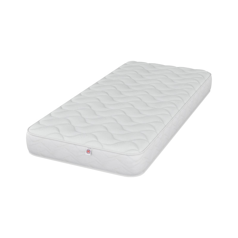 Ilyas White Noise Open Coil Mattress, Kingsize (5')