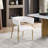 Kleanthi Linen Textured Fabric Dining Chair-88545571